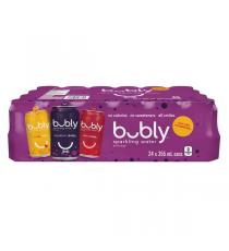 Bubly Sparkling Water Beverage, 24 × 355 mL