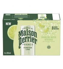 Maison Perrier Sparkling Water Beverage Forever Lime, 8x330 ml