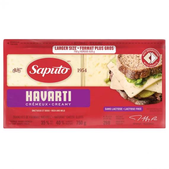 Saputo Havarti Cheese, 750 g