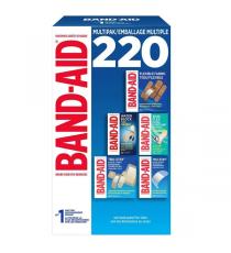Band-Aid, Brand Adhesive Bandages, varied selection, Pack of 220