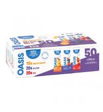 Oasis Assorted Flavours 100% Juice Blend 50 x 200 ml