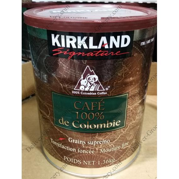 Kirkland Signature 100 Colombian Coffee 1.36 kg DeliverGrocery