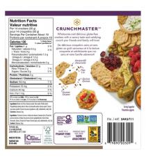 CRUNCHMASTER MULTIGRAIN OLIVE OIL CRACKER P245 567 g