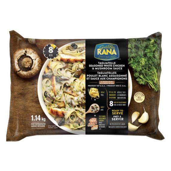 Rana Meal Solutions Tagliatelle Seasoned White Chicken & Mushroom Sauce Pasta Meal Kit 1.15 kg