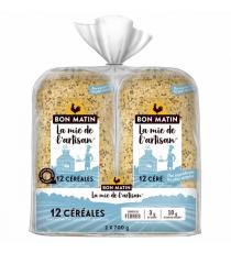 Bon Matin ECSL 14 VPS 12 Grain Bread 2 x 700 g