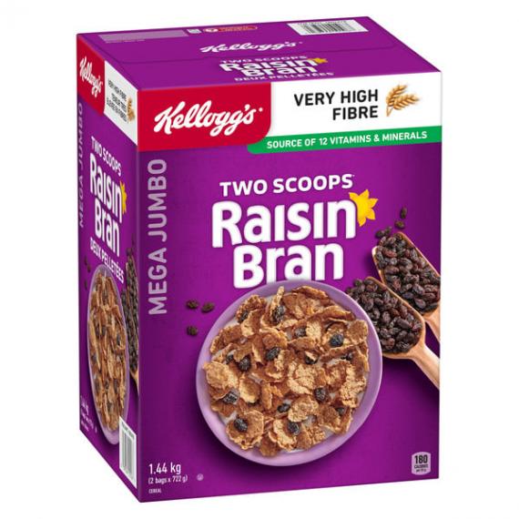 Kellogg Raisin Bran Cereal 1.44 kg