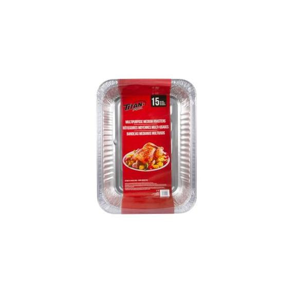 TITAN Multi-Purpose Roaster Pans 15 ct