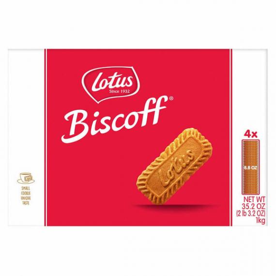 Lotus Biscoff - Biscuits caramélisés 4 x 250 g