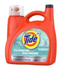 Tide - Détergent à lessive liquide Coldwater Clean, 124 lavages - 4,7 L