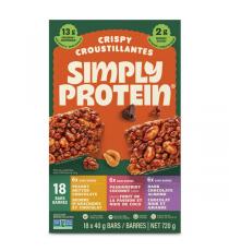Simply Protein - Barres croustillantes 18 x 40 g