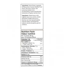 Russet House - Frites de patates douces coupées droites 2,27 kg