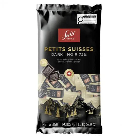 Swiss Delice Petits Suisses Extra Creamy Milk Chocolate 1.5 kg