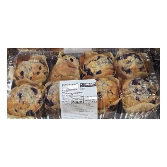 Blueberry Buttermilk Muffin 870 g, 8 units