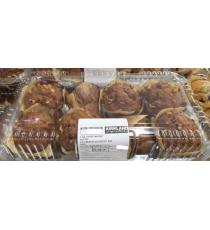 Muffin au café et aux noix avec beurre et lait 850 g , 8 unités