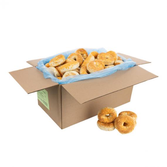 Bagels au fromage jalapeño précuits à la caisse