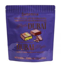 Chocovia - Chocolat au lait façon Dubaï aux pistaches et au kadaif 450 g