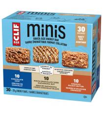 CLIF BAR Minis - Assortiment de barres énergétiques 30 x 28 g