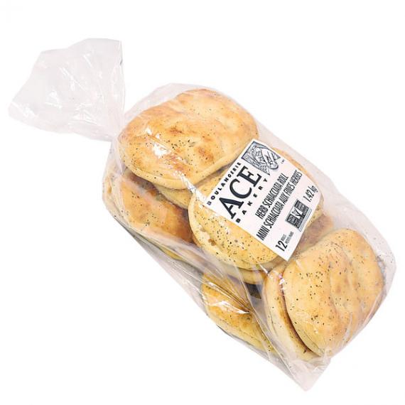 ACE Bakery Rouleaux Schiacciata aux herbes, 12 unités