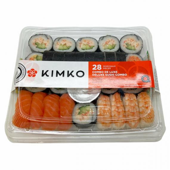 Kimko Deluxe Sushi Combo 28 pièces, 785 g Kimko Deluxe Sushi Combo 28 pièces, 785 g