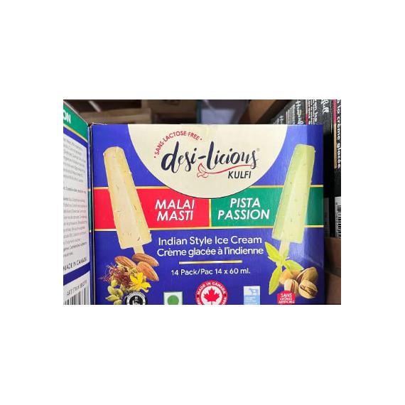 DESI - DÉLICIEUX BÂTONNETS DE KULFI 14 x 60 ml