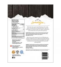 Lamontagne Pistaches au chocolat au lait et sel rose de l'Himalaya, 500 gr
