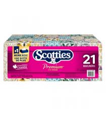 Scotties Premium Tissues, 2ply, 20 boxes