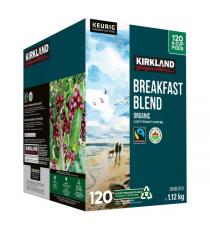 Kirkland Signature Breakfast Blend K-cup Pods 120 ct