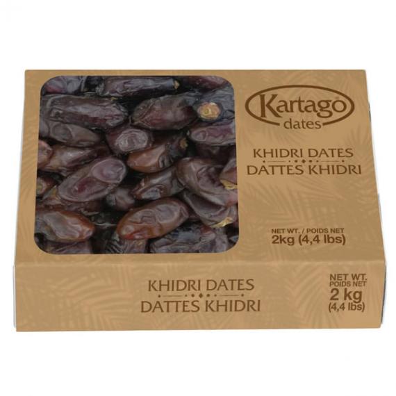 Dattes Khidri de Kartago Foods, 2 kg (4,4 lb)