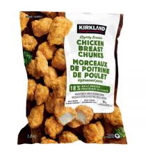 Kirkland Signature Breaded Chicken Chunks 1.8 kg