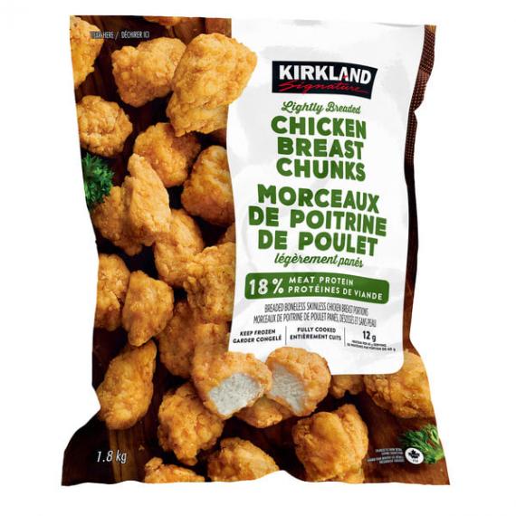 Kirkland Signature - Morceaux de poulet panés 1,8 kg