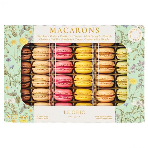 PM Sweets Spring French Macarons 36 ct