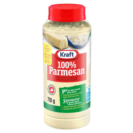 Parmesan râpé Kraft Naturel 100 % 710 g