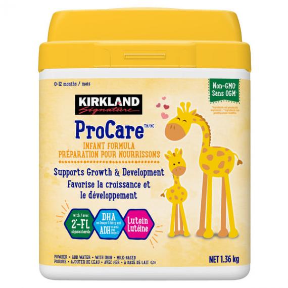 Kirkland Signature Infant Formula For Babies Sensitive to Lactose 1.36 kg