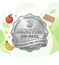3 MONTHS VIP PASS