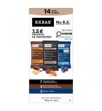 RXBAR, barres de protéines, 14 X 52g , 728g