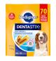 Pedigree - Sac de 70 bâtonnets Dentastix pour chien moyen 70 u
