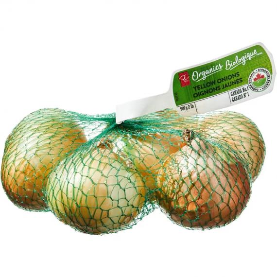 PC Organics Yellow Onions 2 lb Bag 907 g