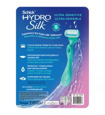 Rasoir Schick Hydro Silk Ultra Sensitive et 11 lames