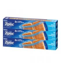 Sacs de congélation Ziploc - XL, paquet de 3 x 10