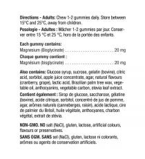 Jamieson gummy magnesium 150 gummies
