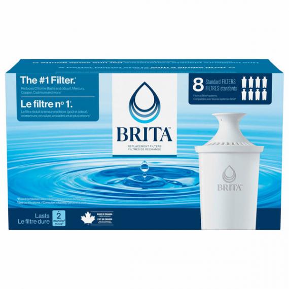 Brita pitcher replacement filters pack of 8