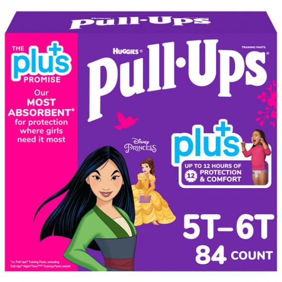 Huggies plus+ Pull-Ups for boys or girls various sizes