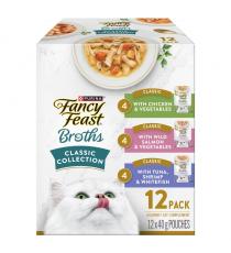 PURINA - Beyond Grain Free Pâté, Natural Wet Cat Food Variety Pack of 12 Cans, 1.02 kg