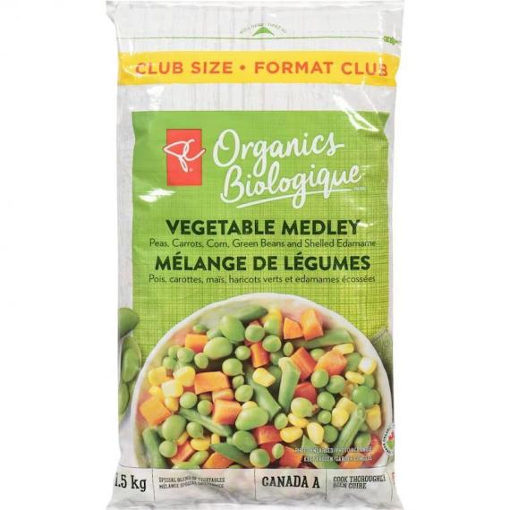 PC Organics Vegetable Medley Club Size 1.5 kg