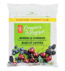 PC Organics Frozen Berries and Cherries 1.5 kg
