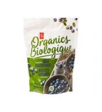 PC Organics Frozen Canadian Wild Blueberries 600 g