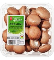 PC Organics Organic Cremini Mushrooms (Large) 680 g
