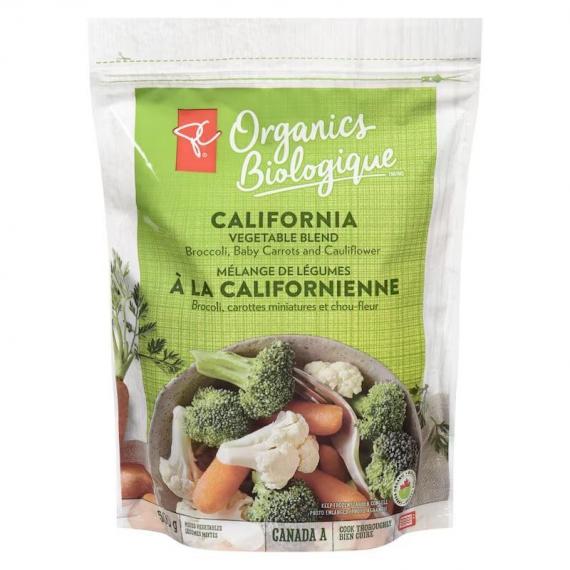 PC Organics California Vegetable Blend Mixed Vegetables 500 g