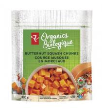 Courte musquée congelée en morceaux biologiques PC (400 g)