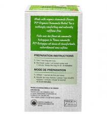 PC Organics Chamomile Herbal Tea 20 ea